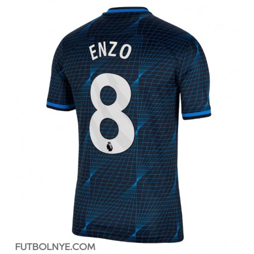 Camiseta Chelsea Enzo Fernandez #8 Visitante Equipación 2023-24 manga corta